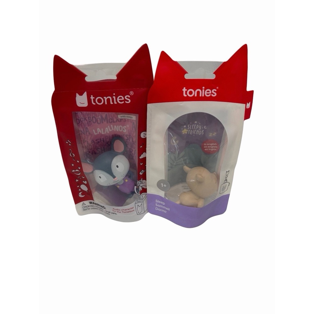 Tonies  Kids Audio Characters For Toniebox Lot Of 2 New